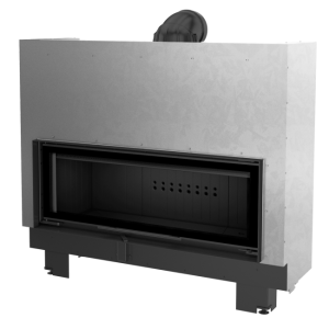 Wood and Steel Fireplace in Cyprus Petraland