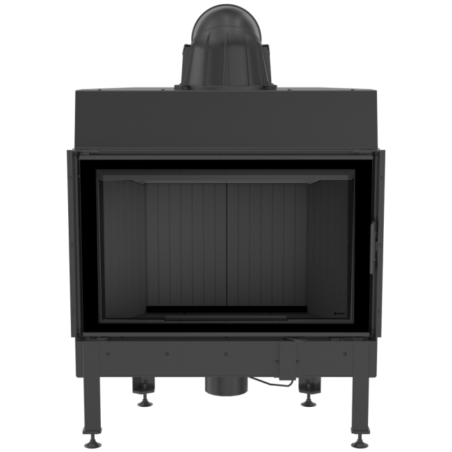 Wood and Steel Fireplace in Cyprus Petraland