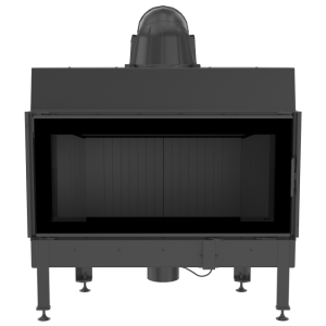 Wood and Steel Fireplace in Cyprus Petraland