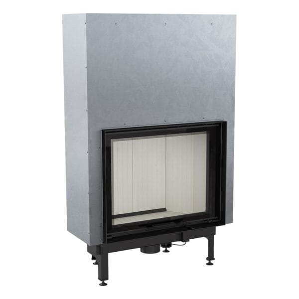 Wood and Steel Fireplace in Cyprus Petraland