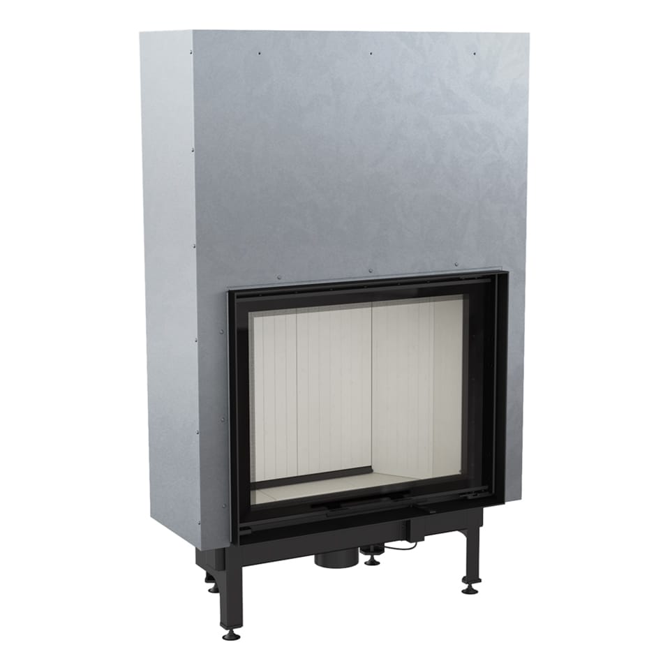 Wood and Steel Fireplace in Cyprus Petraland