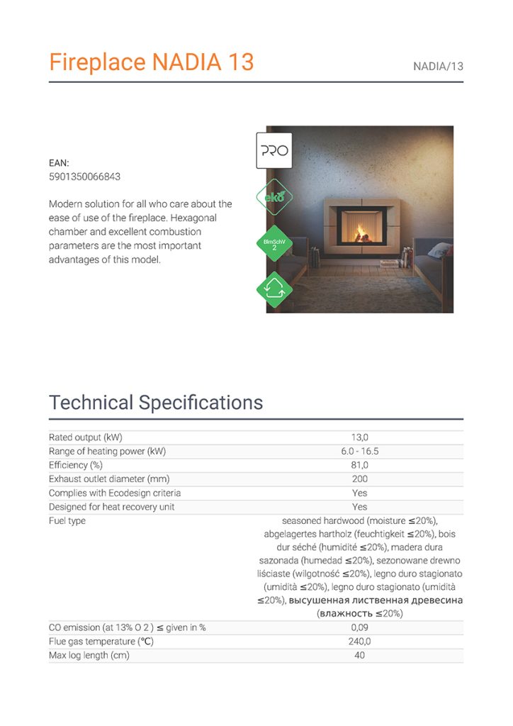 Wood and Steel Fireplace in Cyprus Petraland