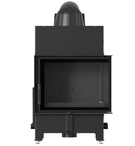 Wood and Steel Fireplace in Cyprus Petraland