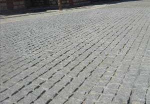Cobblestones Granite Gray 10x10x5cm in Cyprus Petraland