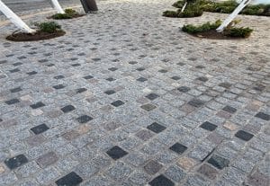 Cobblestones Granite Gray 10x10x5cm in Cyprus Petraland