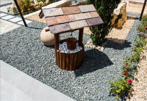 Dark Pebbles in Cyprus
