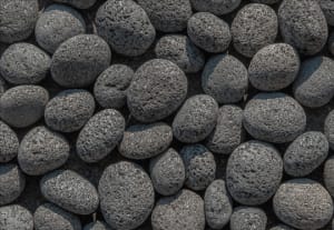 Lava Pebble Black in Cyprus Petraland