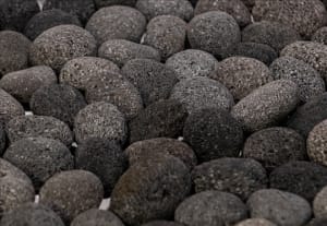 Lava Pebble Black in Cyprus Petraland