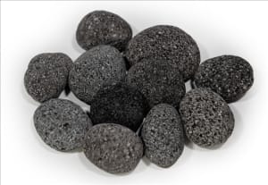 Lava Pebble Black in Cyprus Petraland