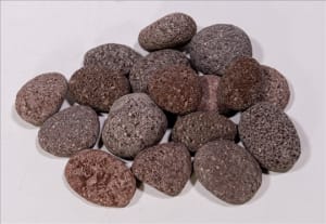 Lava Pebble Red in Cyprus Petraland