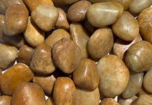 Polished Pebbles Yellow in Cyprus Petraland