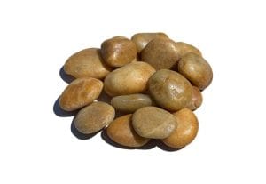 Polished Pebbles Yellow in Cyprus Petraland