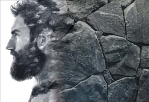 Rock Face Evenos Black in Cyprus