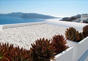 White Thasos Pebbles in Cyprus
