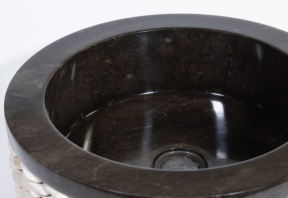 Sink Black Veil White Circle in Cyprus Petraland