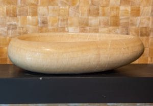 Sink Onyx Teardrop in Cyprus Petraland