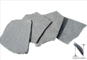 North Grey Slate Polygonal in Cyprus Petraland